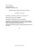 Email Press Release