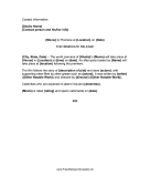 Movie Press Release
