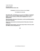 Press Conference Press Release