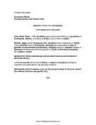 Retirement Press Release