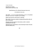 Small Business Press Release